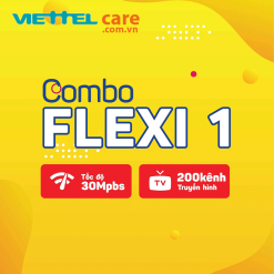Combo Flexi 1 (30 Mbps + 200 kênh TH)