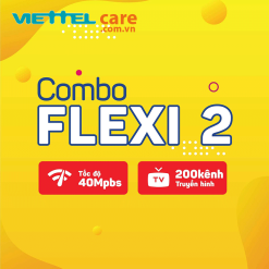 Combo Flexi 2 (40 Mbps + 200 kênh TH)