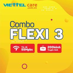 Combo Flexi 3 (55 Mbps + 200 kênh TH)