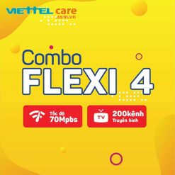 Combo Flexi 4 (70 Mbps + 200 kênh TH)