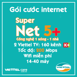 Gói cước internet cáp quang Net 5 Super