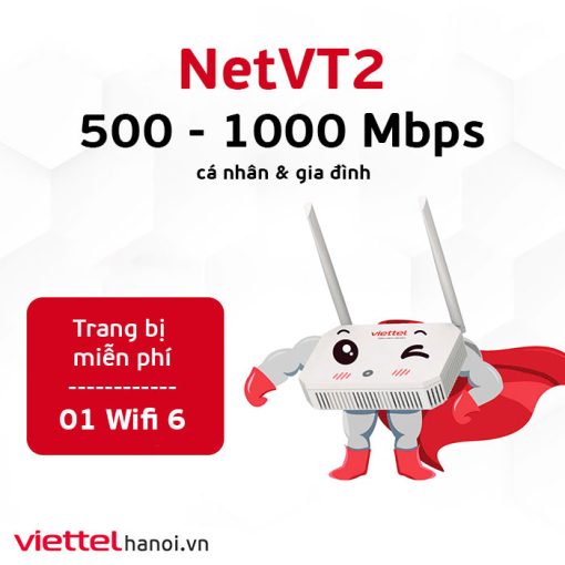 Gói lắp mạng tốc độ cao NetVT2